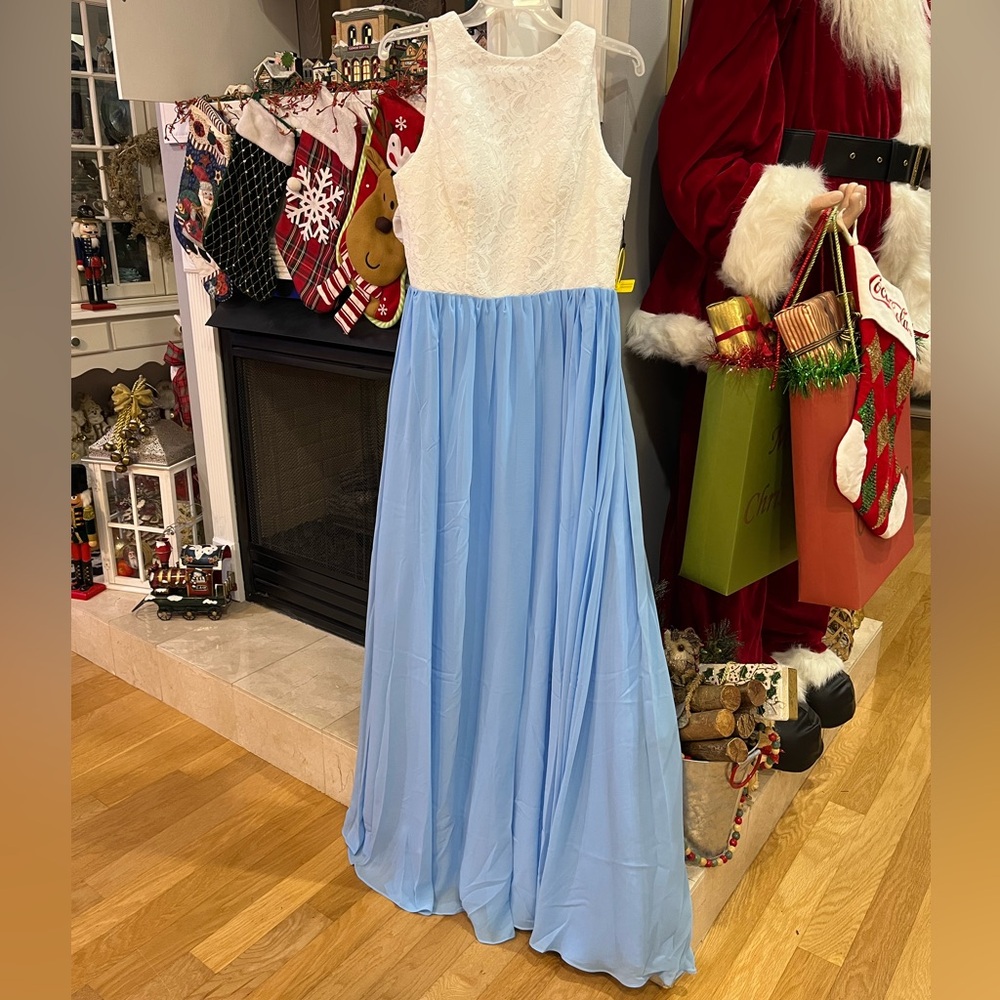 NEW Women’s Ladies Lace Sleeveless Semi Formal Bridesmaid Wedding Maxi Dress